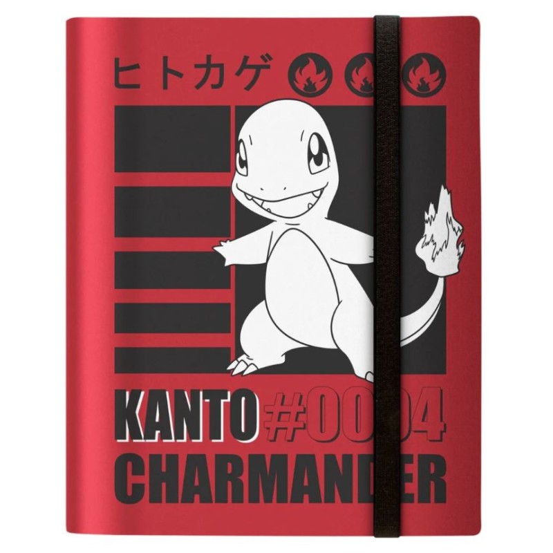 Ultra-Pro - Pokemon - Album 9 Tasche Pro-Binder - Charmander Ultra-Pro - Pokemon - Album 9 Tasche Pro-Binder - Charmander